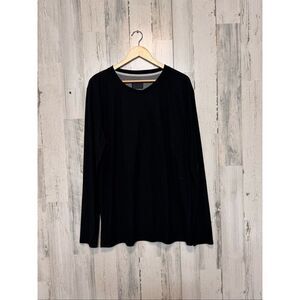 NOMAD Black Long Sleeve Shirt Men’s 2XL – Minimalist Basic Top